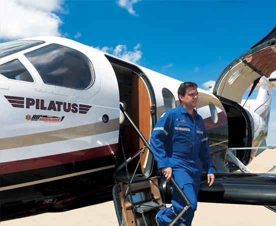 The PC12 on a Mission 