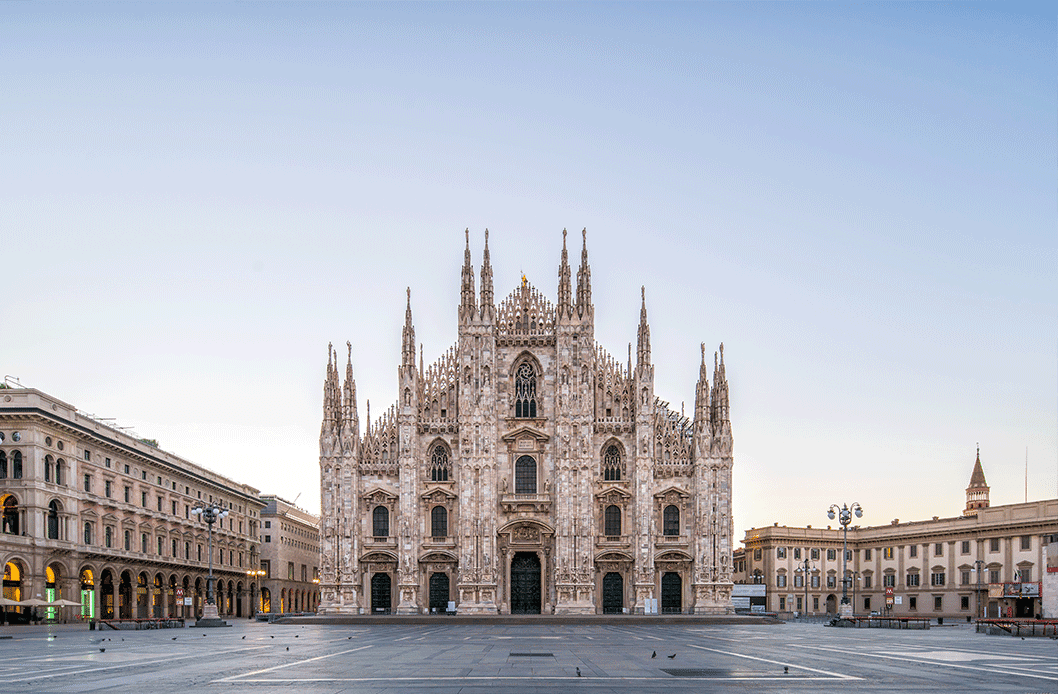 Medical Flight in Milan, Italy